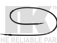 Cablu, frana de parcare spate (904765 NK) AUDI