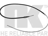 Cablu, frana de parcare spate (904773 NK) VW