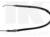 Cablu, frana de parcare spate (904780 NK) VW