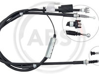 Cablu, frana de parcare spate (K10014 ABS) OPEL,VAUXHALL
