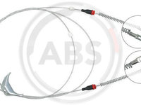 Cablu, frana de parcare spate (K11265 ABS) OPEL,VAUXHALL