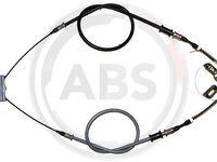Cablu, frana de parcare spate (K11285 ABS) OPEL,VAUXHALL