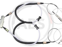 Cablu, frana de parcare spate (K11435 ABS) CHEVROLET,OPEL,VAUXHALL