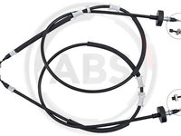 Cablu, frana de parcare spate (K12046 ABS) CHEVROLET,OPEL,VAUXHALL