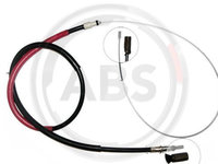 Cablu, frana de parcare spate (K16766 ABS) Citroen,PEUGEOT