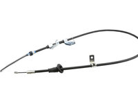 Cablu, frana de parcare spate stanga (44090200 TEXTAR) MITSUBISHI,SMART