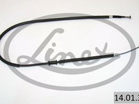 Cablu, frana de parcare stanga (140138 LIX) FIAT