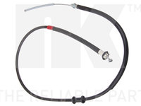 Cablu, frana de parcare stanga (9023128 NK) FIAT,LANCIA