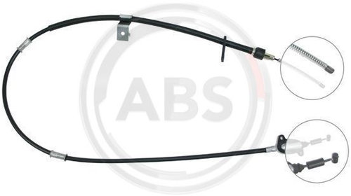 Cablu, frana de parcare stanga (K10347 ABS) D