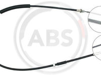 Cablu, frana de parcare stanga (K10725 ABS) FORD,JAGUAR