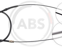 Cablu, frana de parcare stanga (K11196 ABS) RENAULT