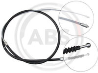 Cablu, frana de parcare stanga (K13756 ABS) AUDI,SEAT,SKODA,VW