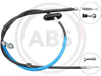Cablu, frana de parcare stanga (K13910 ABS) OPEL,VAUXHALL