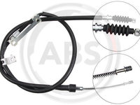 Cablu, frana de parcare stanga (K16507 ABS) KIA