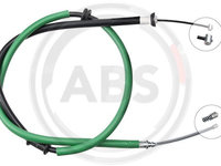 Cablu, frana de parcare stanga (K16837 ABS) Citroen,FIAT,PEUGEOT
