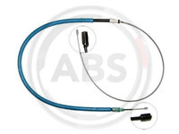 Cablu, frana de parcare stanga (K17326 ABS) Citroen,PEUGEOT
