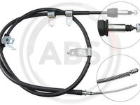 Cablu, frana de parcare stanga (K19307 ABS) HYUNDAI