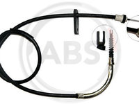 Cablu, frana de parcare stanga (K19647 ABS) MINI