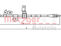 Cablu, frana de parcare SUZUKI ALTO (HA25, HA35) (2009 - 2016) METZGER 17.5070 piesa NOUA