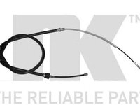 Cablu frana de parcare VOLKSWAGEN PHAETON (3D_) - OEM - NK: 904786 - Cod intern: W02393581 - LIVRARE DIN STOC in 24 ore!!!