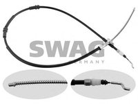 Cablu, frana de parcare VW AMAROK (2H_, S1B) - SWAG 30 93 6711