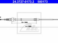Cablu, frana de parcare VW NEW BEETLE Cabriolet (1Y7) (2002 - 2010) ATE 24.3727-0173.2