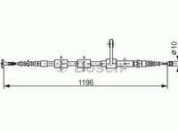 Cablu frana mana ALFA ROMEO 156 Sportwagon 932 BOSCH 1987477621