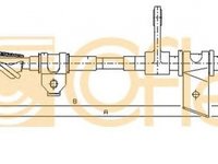 Cablu frana mana ALFA ROMEO 166 936 COFLE 451.11