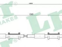 Cablu frana mana ALFA ROMEO GTV 916C LPR C0026B PieseDeTop