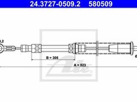 Cablu frana mana ALFA ROMEO GTV 916C TEXTAR 44044200