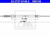 Cablu frana mana AUDI A3 8L1 ATE 24372701492