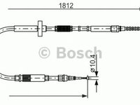 Cablu frana mana AUDI A4 Avant 8D5 B5 BOSCH 1987477659 PieseDeTop