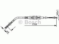 Cablu frana mana BMW 3 E36 BOSCH 1987477181