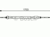 Cablu frana mana CITROEN DS3 Cabriolet BOSCH 1987482315 PieseDeTop