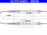 Cablu frana mana CITROEN JUMPER platou sasiu 230 TEXTAR 44019100