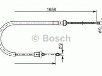 Cablu frana mana DACIA SANDERO BOSCH 1987482234