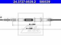 Cablu frana mana FIAT BRAVA 182 TEXTAR 44018700
