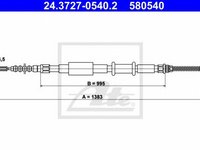 Cablu frana mana FIAT BRAVO I 182 ATE 24372705402