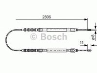 Cablu frana mana FIAT DUCATO bus 230 BOSCH 1987477262