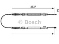 Cablu frana mana FIAT DUCATO caroserie 230L BOSCH 1987482006