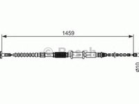 Cablu frana mana FIAT MAREA 185 BOSCH 1987482180