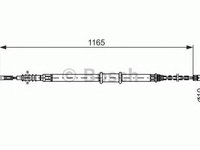 Cablu frana mana FIAT MULTIPLA 186 BOSCH 1987477562