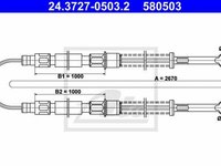 Cablu frana mana FIAT PANDA 141A TEXTAR 44016800