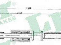 Cablu frana mana FIAT PUNTO 176 LPR C0199B