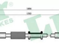 Cablu frana mana FIAT PUNTO 176 LPR C0658B PieseDeTop