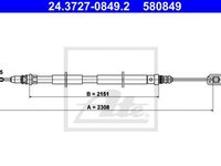 Cablu frana mana FIAT ULYSSE 179AX TEXTAR 44012800