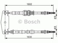 Cablu frana mana FORD ESCORT VI limuzina GAL BOSCH 1987477232