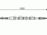 Cablu frana mana LANCIA LYBRA 839AX BOSCH 1987477555 PieseDeTop