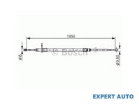 Cablu frana mana Land Rover RANGE ROVER Mk III (LM) 2002-2012 #2 1987482255