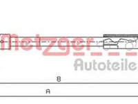 Cablu frana mana MERCEDES-BENZ E-CLASS combi S210 METZGER 10.9441